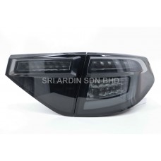 Subaru Impreza WRX GV Version 10 5 Door Hatchback 08-14 Black Face Smoke Light Bar LED Tail Lamp